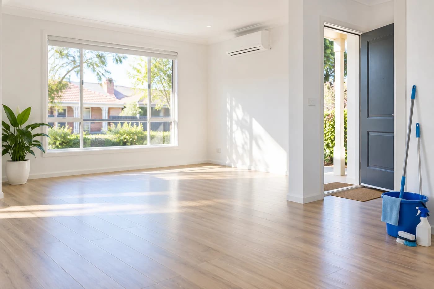 Vacate cleaning checklist for a residential property